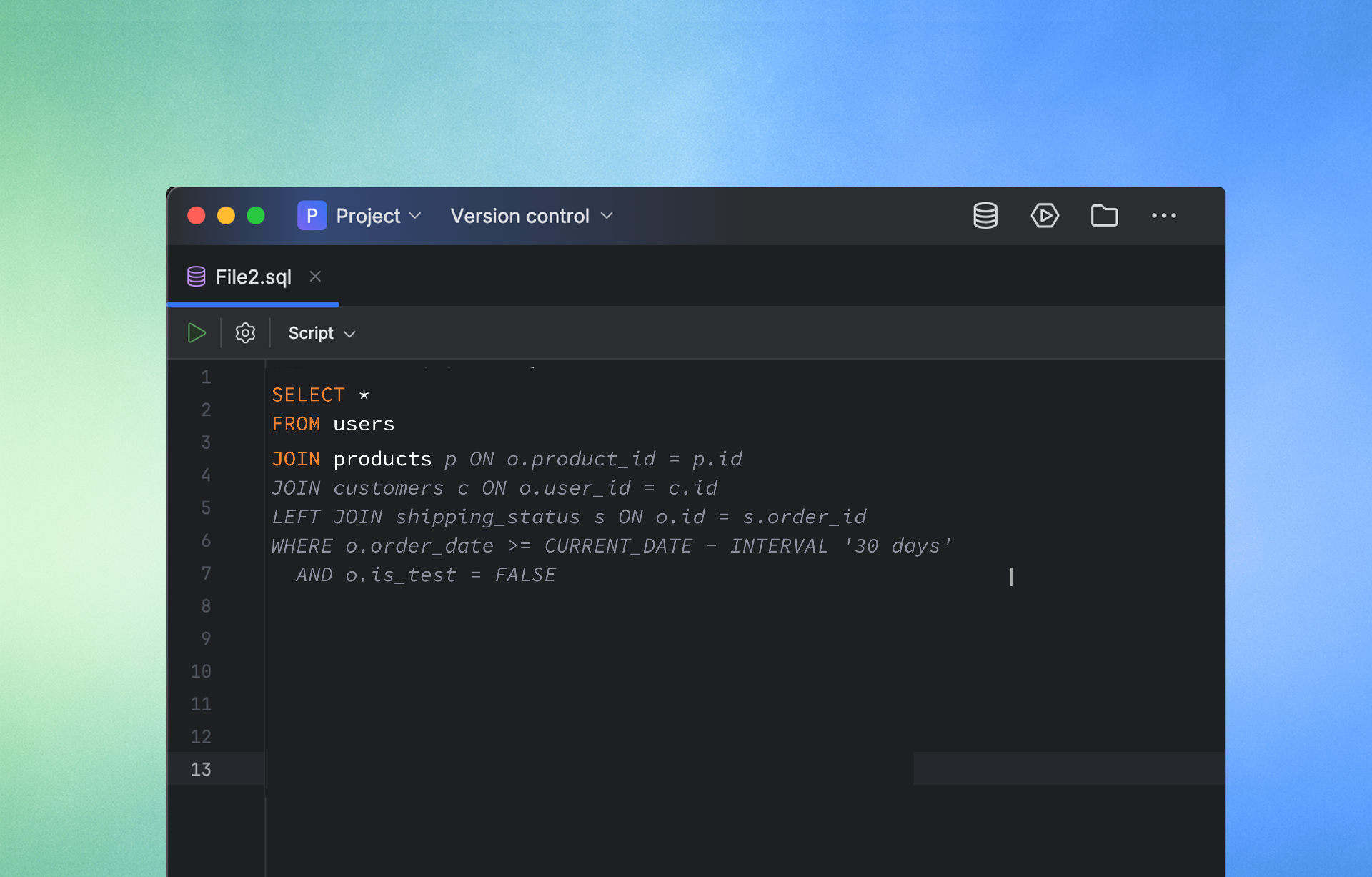The AI SQL Editor